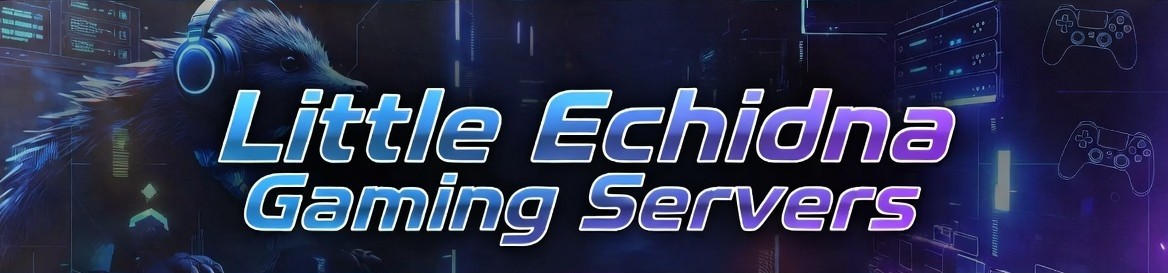 Баннер сервера Little Echidna Gaming
